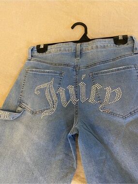 Juicy Couture rhinestone carpenter pant 27